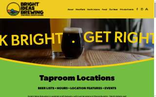 Bright Ideas Brewing Westfield website