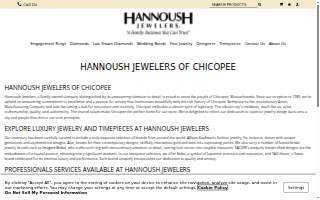 Hannoush Jewelers website