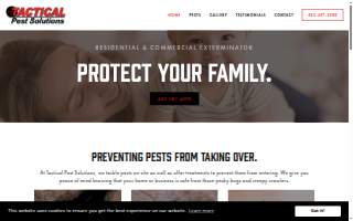 Tactical Pest Solutions LLC website