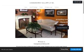 Consignment Gallery at 56 website