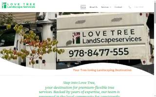 lovetreelandscapeservices website