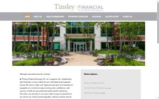 Tinsley Financial Group, LLC website