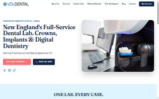 VDL Dental Prosthetics website
