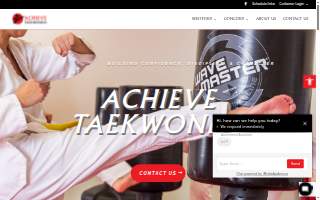 Achieve Taekwondo - Concord website