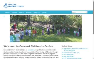 Concord Children's Center website