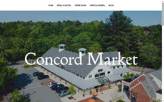 Concord Market website