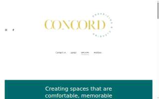 Concord Organizing & Cleaning website