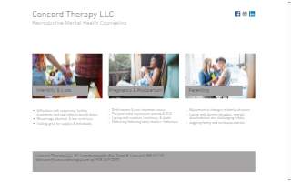 Concord Therapy LLC website
