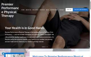 Premier Performance Physical Therapy and Sports Medicine of Concord website