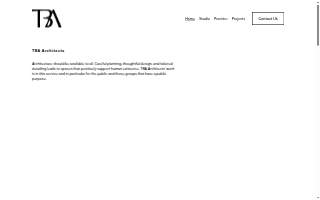 TBA Architects, Inc. website