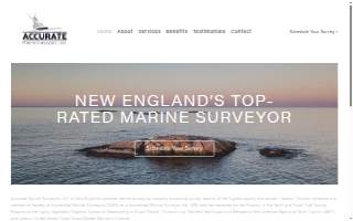 Accurate Marine Surveyors, LLC. website