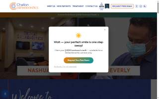 Chelian Orthodontics of Danvers website