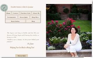 Health Matters with Dr. Jeanne website