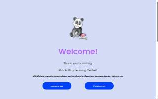Kids at Play Learning Center website