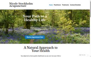 Nicole Stockholm Acupuncture website