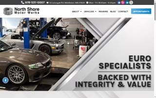 North Shore Motor Werks website