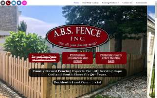 ABS Fence Inc of Dartmouth website