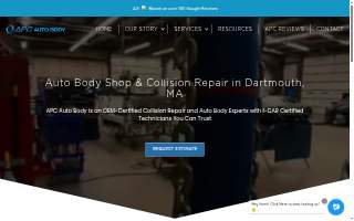 APC Autobody website