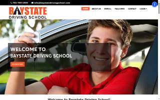 Baystate Driving School of Dartmouth website
