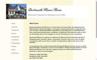 Dartmouth Manor Home Inc website