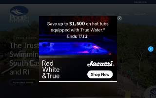 Dartmouth Pools & Spas website