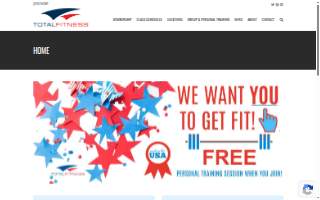 Dartmouth Total Fitness website