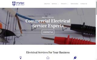MAK Electric LLC website
