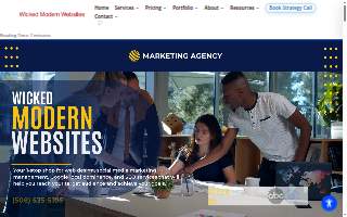 Wicked Modern Websites of Dartmouth website