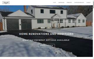 Chaiss Construction-Home Renovations website