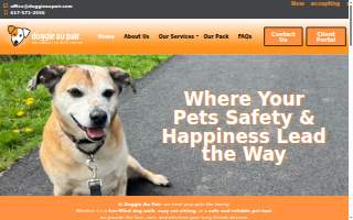 Doggie Au Pair website