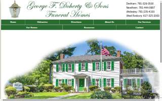 Doherty Funeral Home website