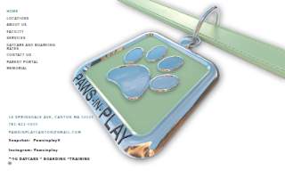 Paws In Play Canton of Dedham website