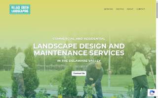 Village Green Landscaping website