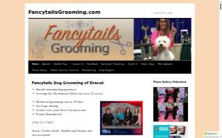 Fancytails Grooming website