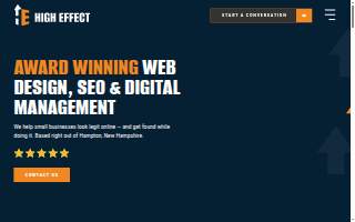 High Effect Website Design website