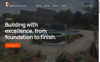 K&B Construction Corp website