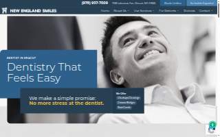 New England Smiles website