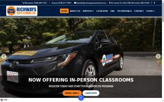 Richways Auto School LLC of Dracut website