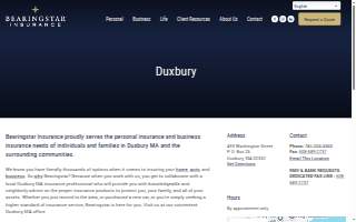 Bearingstar Insurance (By appointment only) website
