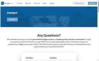 CHM Mortgage Group website