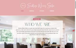 Endless Waves Salon website