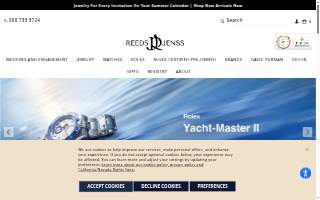 Reeds Jewelers of Duxbury website