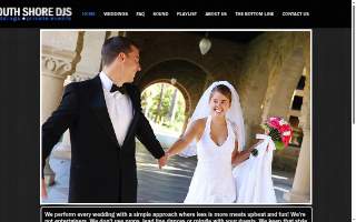 South Shore DJs of Duxbury website