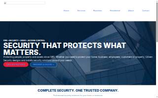 Citizen Security website