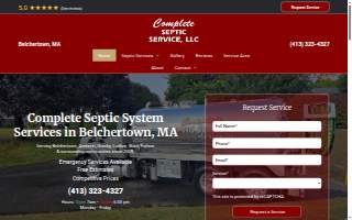 Complete Septic Service LLC of East Longmeadow website
