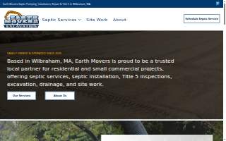 Earth Movers Excavation, Inc. website
