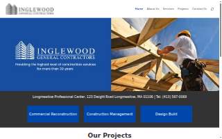 Inglewood General Contractors website