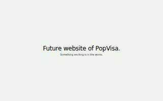 POP Visa Inc website
