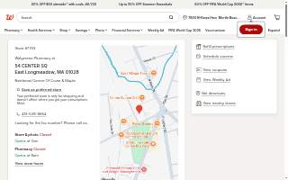Walgreens Pharmacy of Longmeadow website