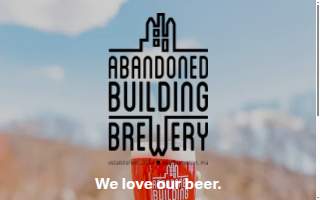 Abandoned Building Brewery website